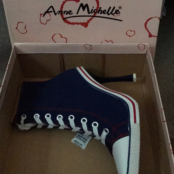 Anne Michelle Shoes - Converse heels